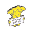 Mushroom-Shaped Pin Nepjauk grybo